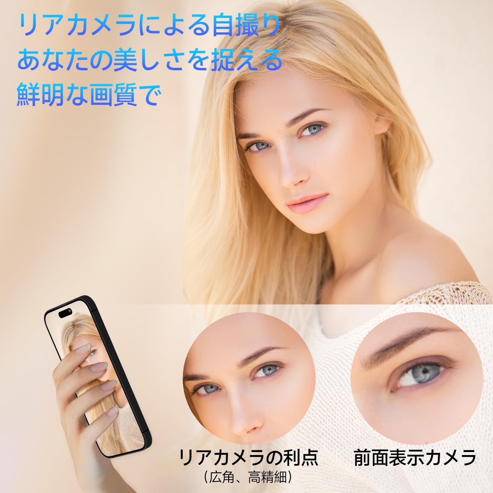 Amazon.co.jp: iphone モニター 4K/1080P 自撮りモニター 輝度調整可